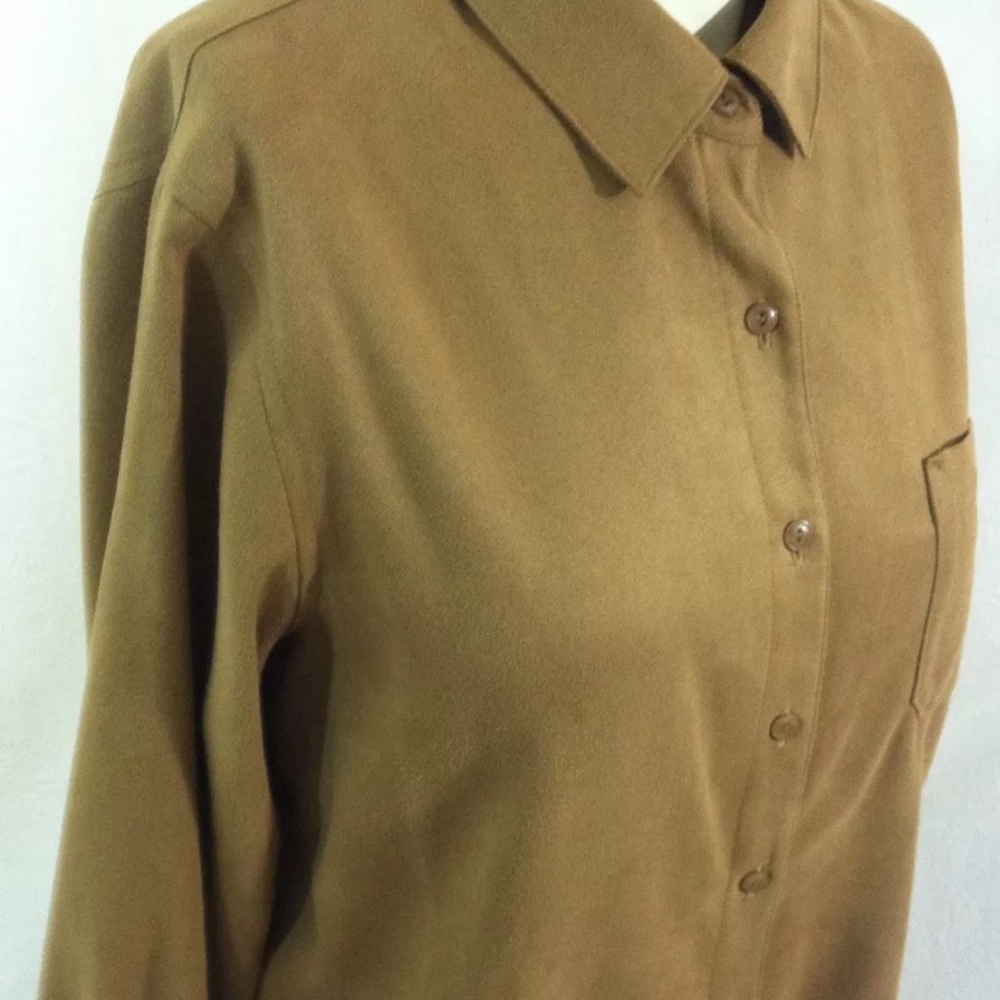 Pendleton Originals Button Front Medium Brown - image 3